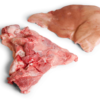 Frozen Pork Jowl Rind-On, Without Neck Fat